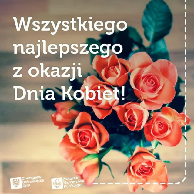 Wszystkiego najlepszego z okazji Dnia Kobiet składamy wszystkim druhnom 😘🌷🌹🪻